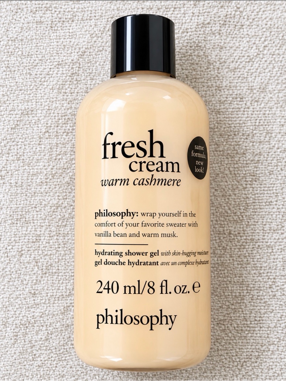 Philosophy Fresh Cream Warm Cashmere Hydrating Shower Gel 8oz